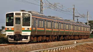 JR211系A25編成 454M 普通 高崎行き JR両毛線 伊勢崎～駒形 区間