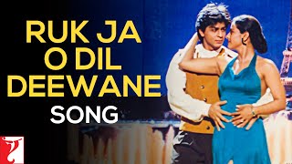 Ruk Ja O Dil Deewane Song | Dilwale Dulhania Le Jayenge | Shah Rukh Khan, Kajol, Udit Narayan | DDLJ