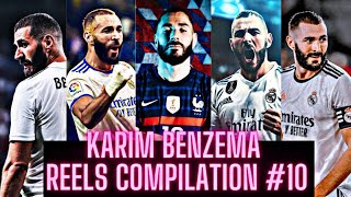 Karim Benzema Football Reels Compilation | Karim Benzema Tiktok Compilation | Benzema Goals 2021-22