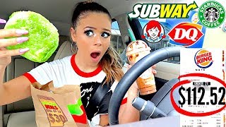 Letting Fast Food EMPLOYEES DECIDE What I Eat for 24 HOURS! | Krazyrayray