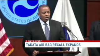 Takata air bag recall expands