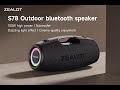 #JBL BOOM BOX3 #zealot Bluetooth Speaker Comparition of 180W JBL BOOM BOX3 &  100W ZEALOT S78