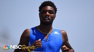 18.90! Noah Lyles obliterates the 200m world record...but not really | NBC Sports