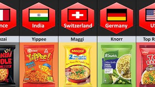 Noodles From Different Countries