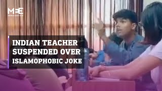 Teacher at India's Manipal University suspended over Islamophobic joke targeting Muslim student