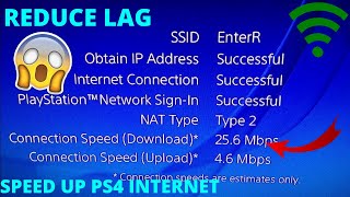 HOW TO BOOST PS4 INTERNET SPEED! (FASTER DOWNLOADS AND LOWER PING)