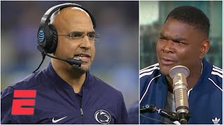 Keyshawn Johnson reacts to James Franklin's interview answer: 'Stop that, coach' | KJZ