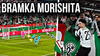 BRAMKA MORISHITA - Legia 1:2 Lugano (12.12.2024) CONFERENCE LEAGUE | Legia TV