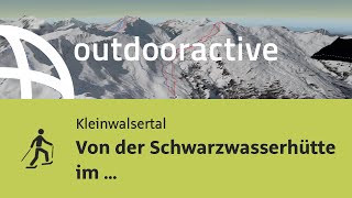 Schneeschuhwanderung im Kleinwalsertal: Von der Schwarzwasserhütte im Kleinwalsertal zum Hehlekopf