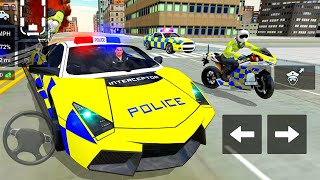 Police Car Driving - Motorbike Riding - Android GamePlay