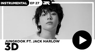 JUNGKOOK ft Jack Harlow - 3D | INSTRUMENTAL | arkyv