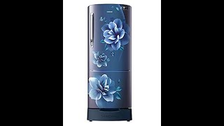 Samsung 192 L 3 Star inverter Direct Cool Single Door Refrigerator (RR20A282YCU/NL, Camellia Blue)