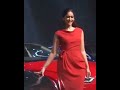 ileana d cruz looking hot in long red dress filmy buzz shorts ileanad cruz