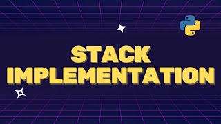 Stack Implementation in Python 🐍 | LIFO Explained with Simple Code