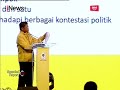 pidato idrus marham di munaslub partai golkar special report 19 12