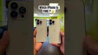 Nummber 1 is a fake iPhone