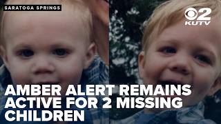 Amber Alert remains active for 2 missing Saratoga Springs children