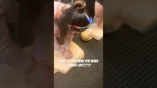 you ever learned cpr? CPR training certification americancprinstitute.com #shorts28 #funny #shorts