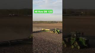 John Deere 48 row DB 120 @ 6mph #db120 #johndeere #9570 #9620