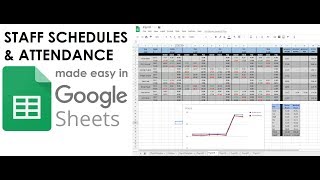 Employee Scheduling, Attendance \u0026 Payroll made easy in Google Sheets