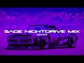 sage nightdrive mix 4k wave phonk skuixstudios