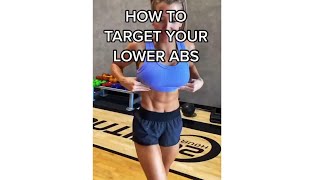 How to TargetTOTAL ABS #workout #shorts