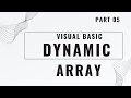 Visual Basic Dynamic Array Sample