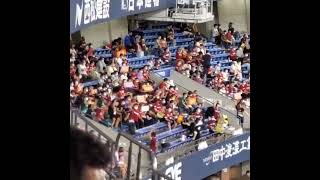 ﾚﾌﾄｽﾀﾝﾄﾞ ﾋﾞｼﾞﾀｰ応援席 楽天ﾌｧﾝと応援団の太鼓応援　#shorts　20220811　　@京ｾﾗﾄﾞｰﾑ大阪･上段内野3塁 Bs夏の陣2022