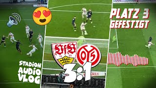 VfB Stuttgart 3:1 Mainz 05 😍 Spitzenmannschaft = Europapokal 👏 Audio Vlog, Tore & Spielfazit ⚪🔴