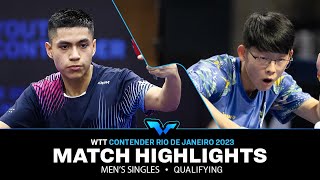 Alejandro Toranzos vs Leonardo Iizuka | MS Qual | WTT Contender Rio de Janeiro 2023