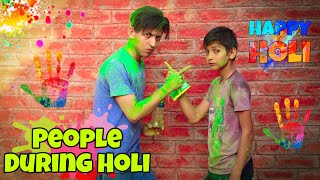 People During Holi | Funny Video |Prashant Sharma Entertainment