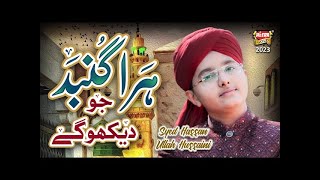 Syed Hassan Ullah Hussaini | Hara Gumbad Jo Dekhoge | New Naat 2023 | Official Video | Heera Gold