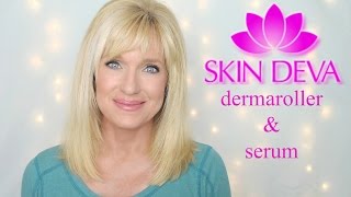 Skin Deva Dermaroller \u0026 Serum! Reduce Wrinkles!