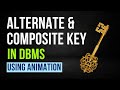 Alternate Key | Composite Key | DBMS