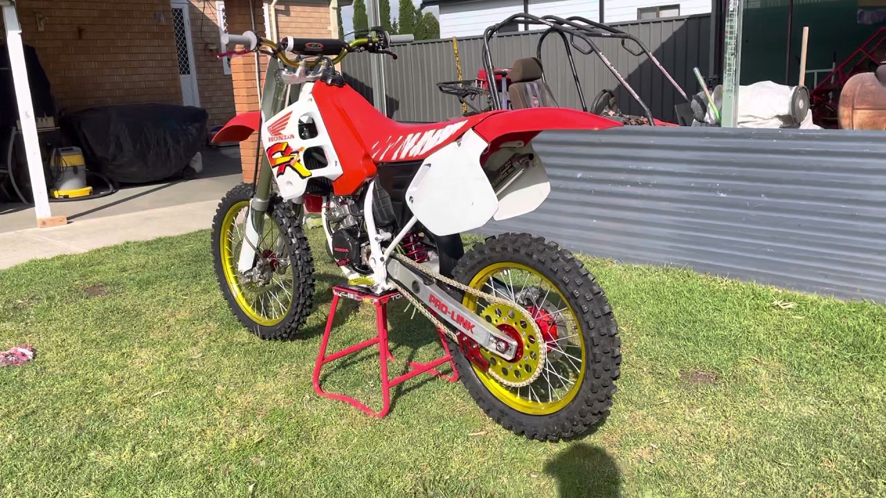 Honda 1991 Cr125 - YouTube