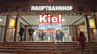 Kiel | Kiel, NIGHT Walking Tour | Kiel 4K