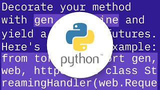 Tornado streaming HTTP response as AsyncHTTPClient receives chunks