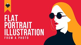 Inkscape Tutorial : How to Create Flat Portrait Illustration from a Photo