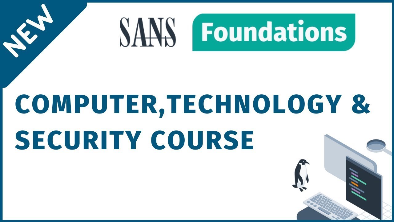 SANS Cyber Security Foundations Course - YouTube