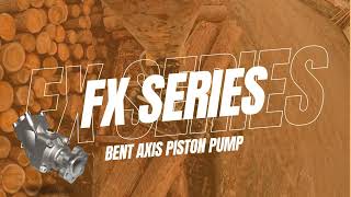 FX Series Bent Axis Piston Pumps