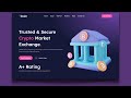 How to create a cryptocurrency  website using HTML, CSS and JavaScript