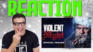 VIOLENT NIGHT- OFFICIAL TRAILER REACTION | Universal Pictures | Santa Claus | Christmas