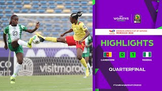 Cameroon 🆚 Nigeria - TotalEnergies Women's Africa Cup of Nations 2022 - QF