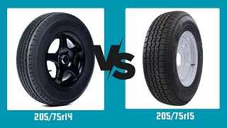 Tire Size 205/75r14 vs 205/75r15