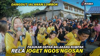 LUAR BIASA SEMUA KOMPAK JOGET DI IRINGI SUARA MENGGELEGAR NIA DIRGHA NYANYIKAN LAGU RELA DI JALANAN