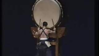 This is Japanese Taiko Drum! (O-taiko by master Eitetsu Hayashi)