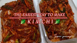 VLOG 20 : HOW I MAKE MY OWN KIMCHI - EASY WAY! 🥬😋