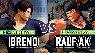 KOF XV ▰ BRENO YAGAMI (Kim/K'/Iori) vs RALF AK (Leona/Ralf/Clark)