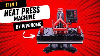 Before you buy VIVOHOME HEAT PRESS MACHINE...Watch This !!!