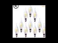 e12 led filament candelabra bulb bomcosy ca10 5w e12 led filament candelabra bulb household light bu